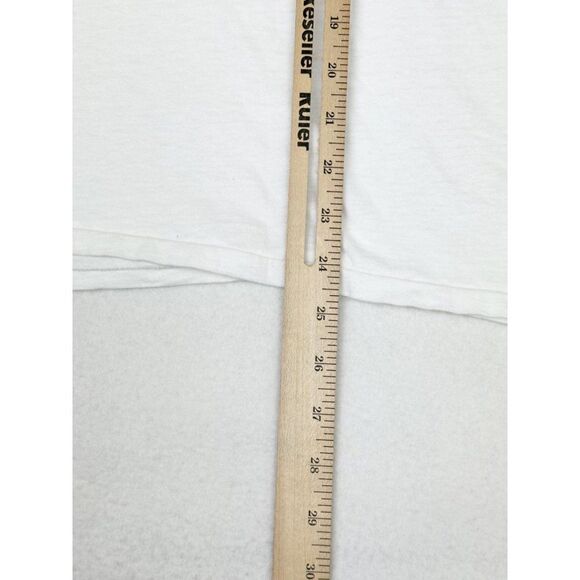 Vintage Corvette T-Shirt White Small Racing Cars Single Stitch - Picture 9 of 9